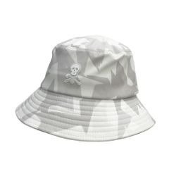 MARK&LONA マークアンドロナ 2023年モデル バケットハット 総柄 ホワイト系  [240101276935] ゴルフウェア ストスト