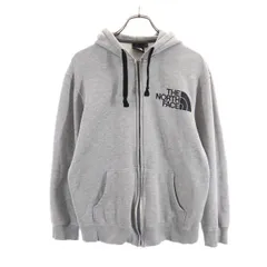 ノースフェイス NTW11952 長袖 アウトドア スウェットパーカー L グレー系 THE NORTH FACE プルオーバー メンズ  【231117】43cm素材