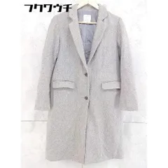 ■ SENSE OF PLACE by URBAN RESEARCH 長袖 チェスターコート サイズ38 グレー レディース 【中古】 【1102240013006】