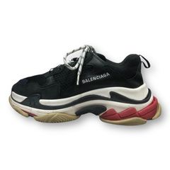 BALENCIAGA TRIPLE S トリプルS ローカットスニーカー 厚底 バレンシアガ 533882 ブラック 41 87847A6