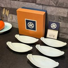 たち吉「ささ舟 小皿」 5枚セット - メルカリ
