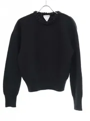BOTTEGA VENETA ボッテガヴェネタ 21AW チェーンネック ウールニットセーター ブラック S 674814 V1DC0のサムネイル