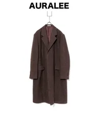 AURALEE　オーラリー　LAMA SHETLAND WOOL TWEED CHESTERFIELD COAT　チェスターフィールドコートのサムネイル