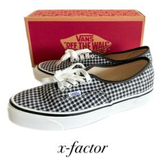 VANS ヴァンズ オーセンティック アナハイム44DX HOUNDSTOOTH - メルカリ