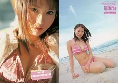 100枚限定 市川由衣 撮影時15歳 2001 コスチュームカード ビキニカード 駿河屋 -<中古>Visual Queen(2002・市川由衣・香里奈・沢尻