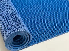 Color Non Slip MAX 滑り止めマット アウトレット品（訳あり品）！格安処分価格にて レイクブルー＆ヘイズブルー 厚さ5mm、両面使用可能、15種類30色、国内検査機関で検査済み、 自由にカット可能、PVC製で紫外線・水・乾燥に強い