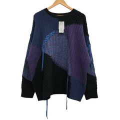 70.HARE キリカエハイショクステッチニット 【店舗併売品】