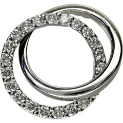 【Vendome Aoyama/ヴァンドーム青山】ダイヤモンド 計0.27ct ペンダントトップ K18WGホワイトゴールド 18金  2.7g レディース 【中古】【真子質店】【NN】
