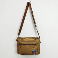 PORTER ポーター 吉田カバン コットン キャンバス PVC メッセンジャー バッグ ブラウン 肩がけ ポーターコレクション VINTAGE 古着 MG218