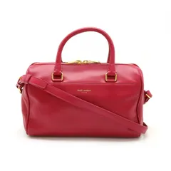 SAINT LAURENT PARIS サン ローラン パリ YSL イブサンローラン ベイビーダッフル ミニハンドバッグ 2WAY ショルダーバッグ ピンク 330958