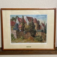 ジブリアート11魔女の宅急便より「GOT LAND」額装品 寸法33㎝×24