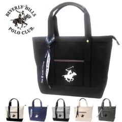 【新品 未使用】BEVERLY HILLS POLO CLUB ビバリーヒルズポロクラブ キャンバストートバッグ レディース メンズ 正規品 BH1008N