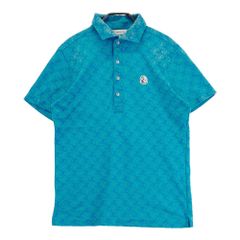 Devereux Golf ポロシャツ スカル柄 グリーン Lサイズ 襟付き - メルカリ