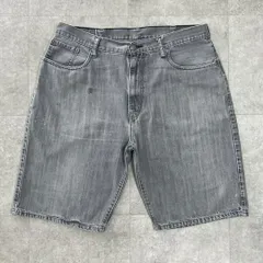 リーバイス　569 ブラック　デニム　ショーツ　00s Y2K バギーデニム