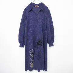 極美品【サイトウトヨコ】 斉藤都世子 一輪花 グリッター ロングワンピース 極美品【サイトウトヨコ】 斉藤都世子 一輪花 グリッター ロング