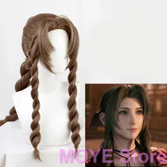 次元電台 FF7 リメイク エアリス コスプレ衣装 ウィッグ・靴追加