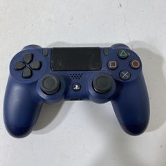動作確認済み PS4 純正 ワイヤレス コントローラー DUALSHOCK4 CUH-ZCT2J ミッドナイト ブルー【送料無料】AAL0219S2384/0306