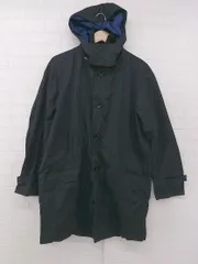 ◇ marka マーカ フード付き シンプル 長袖 ステンカラーコート サイズ3 ブラック メンズ P 1307250020970のサムネイル