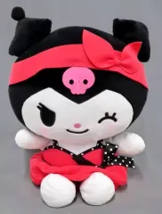 【中古】ぬいぐるみ クロミ ゆるかわ スペシャル50’sファッションぬいぐるみ“マイメロディ・クロミ” 「サンリオキャラクターズ」