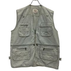 PEACE CLASSICS フィッシングベスト 多ポケット グレー dwj32 - メルカリ