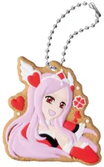【中古】食玩 キーホルダー 4.キュアパッション 「プリキュア クッキーチャームコット2」