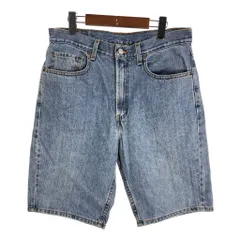 Levi's リーバイス 505 デニムショートパンツ ブルー(メンズ W32)中古 古着 T9975