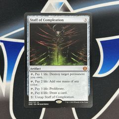 【MTG】EN《完全化の杖/Staff of Compleation》[ONE] 茶R
