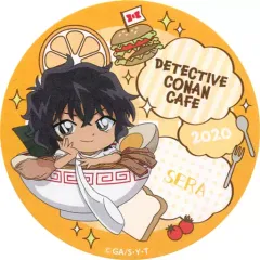 【中古】マグカップ・湯のみ [単品] 世良真純 コースター 「名探偵コナンカフェ2020 缶入りチョコレート」 同梱品