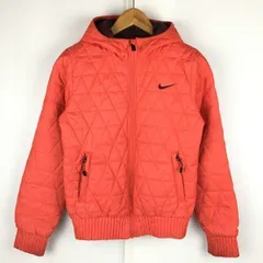 NIKE/ナイキ【サイズS】中綿入りパーカー/ブルゾン/ジャンパー　赤/レッド　管NO.A16-20