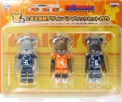 [중고] 트레이딩 피겨 BE @ RBRICK - 베어 브릭 - 2 학년 카라스노 디자인 베어 브릭 세트 (3 개 세트) [이치 반 쿠지 하이큐!! 베어 브릭 ~ 베어 브릭 쿠지!!