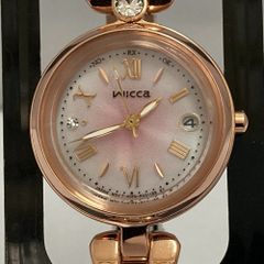 □□WICCA ソーラーテック電波時計 ティアラスターコレクション KS1-660-93