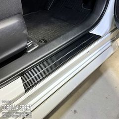 【松印】車種専用 ステップガードフィルム (フロント) トヨタ カローラスポーツ ZWE211H ZWE213H ZWE219H NRE210H NRE214H MZEA12H ハイブリッド