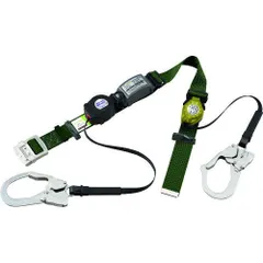 バラ売り可)タイタン リコロ リール式ランヤード二丁掛け 胴ベルト式