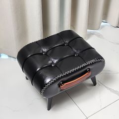 高級ブラックレザー クッション 5個 エコメルカリ便限定 - メルカリ
