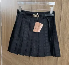 2024年最新】ミュウミュウ プリーツスカートの人気アイテム - メルカリ 