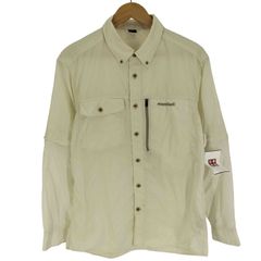 モンベル mont bell Meadow Shirt メドーシャツ デタッチャブル スリーブ メンズ import：L 