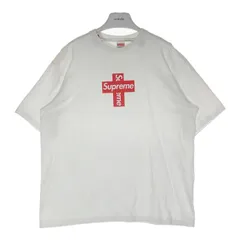 シュプリーム クロス ボックス ロゴ Tシャツ XLサイズメンズ