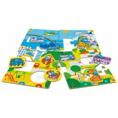 KUMON くもん STEP0 はじめての1ピースパズルはめ絵 1歳以上 JP-02