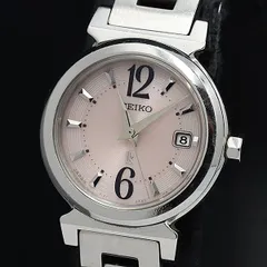 SEIKO セイコー ルキア V137-0AR0 デイト シルバー クォーツ SEIKO セイコー ルキア V137-0AR0 デイト シルバー クォーツ