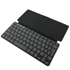 Logicool KEYS-TO-GO 2 for iPad  iK1043GRA Bluetoothキーボード カバー付き iPadOS iOS macOS  中古 良好 Y9995141