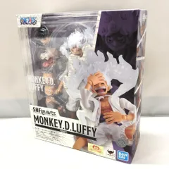 【中古】バンダイ S.H.Figuarts モンキー・D・ルフィ ギア5 ワンピース 二度貼り有り[15]