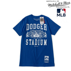 ミッチェルアンドネス MLB 野球 半袖 Tシャツ 青 250407