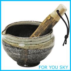 【数量限定】美濃焼 片口 すり鉢 クシ彫り 133764