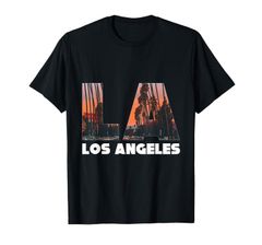 ラ ロサンジェルス カリフォルニア お土産 ビーチ 都市 西海岸 Tシャツ