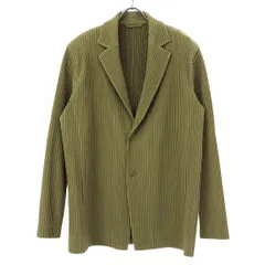 HOMME PLISSE ISSEY MIYAKE オム プリッセ イッセイ ミヤケ 23AW TAILORED PLEATS 1 テーラードプリーツジャケット HP33JD150 カーキ 3のサムネイル