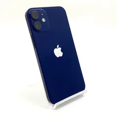 【全額返金保証】【最速発送】Apple iPhone 12 mini 64GB ブルー au 白ロム 動作確認済 100%