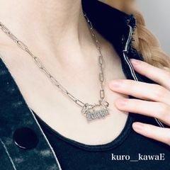 BABY GIRLネックレス / 地雷 シルバー メンヘラ ゴシック パンク