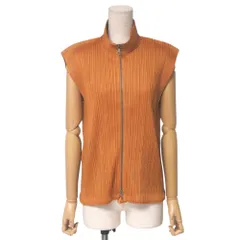 PLEATS PLEASE ベスト サイズ３ PLEATS PLEASE ISSEY MIYAKE Basic sleeveless top Gray Size 3