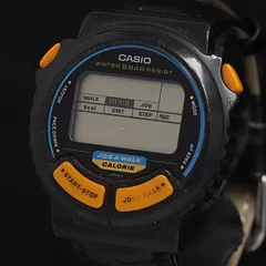 【未使用品】CASIO JOG & WALK 880 ブラック Vintage Watch Casio JC-11-1AVUZ QW.880 Japan. WR.164ft Year