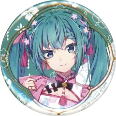 【中古】バッジ・ピンズ 初音ミク/バストアップ 缶バッジ 「初音ミク＆ピアプロキャラクターズ あたり付き!ビビット缶バッジ」